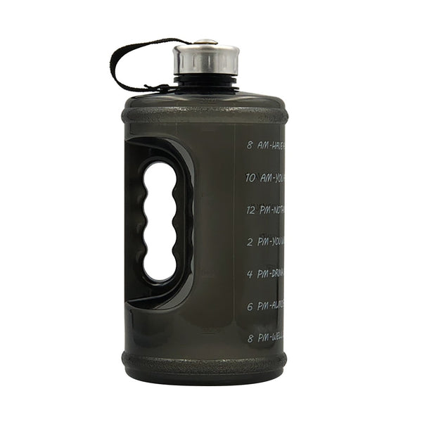 Gallon Water Bottle Fitness Workout with Time Marker
