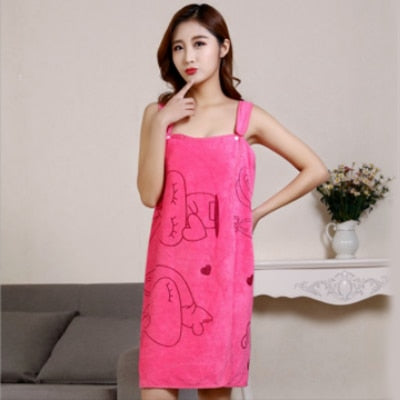 Microfiber Soft Bath Towel Fashion Women Sexy